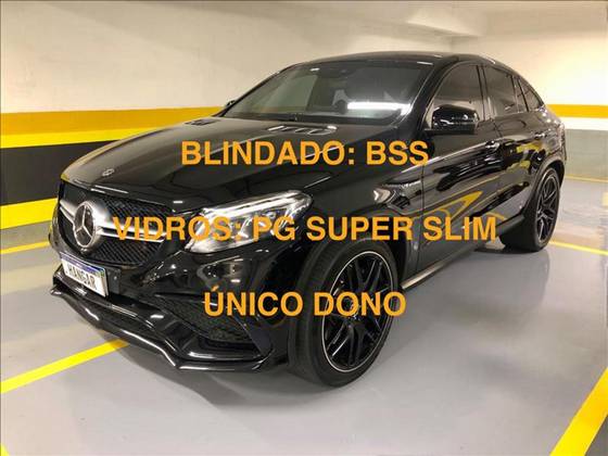 MERCEDES-BENZ GLE 63 AMG 5.5 V8 TURBO GASOLINA COUPÉ 4MATIC 7G-TRONIC